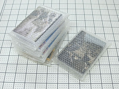 キャンバスプリント エアパッキン袋